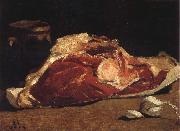 Claude Monet Still Life with Meat Spain oil painting reproduction